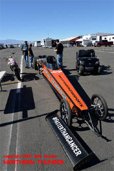 Steve Huff - 'Current Technology - 200 mph electric 
dragster